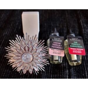 Bath & Body Works Gem Burst Nightlight Wallflowers Fragrance Plug Lot of 3
